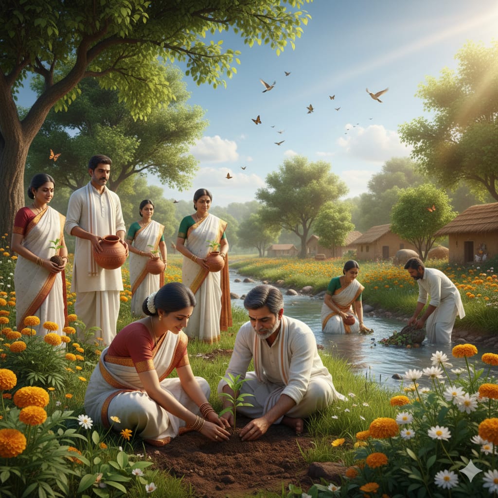 SAnewsMP's tweet photo. 10. प्रकृति के साथ संतुलन बनाए रखना हमारी जिम्मेदारी है। एक सुरक्षित पर्यावरण ही आने वाली पीढ़ियों के लिए बेहतर भविष्य सुनिश्चित कर सकता है।
#Legacy #Responsibility #EarthFirst #SANewsMP https://t.co/mMsvdRNUE0