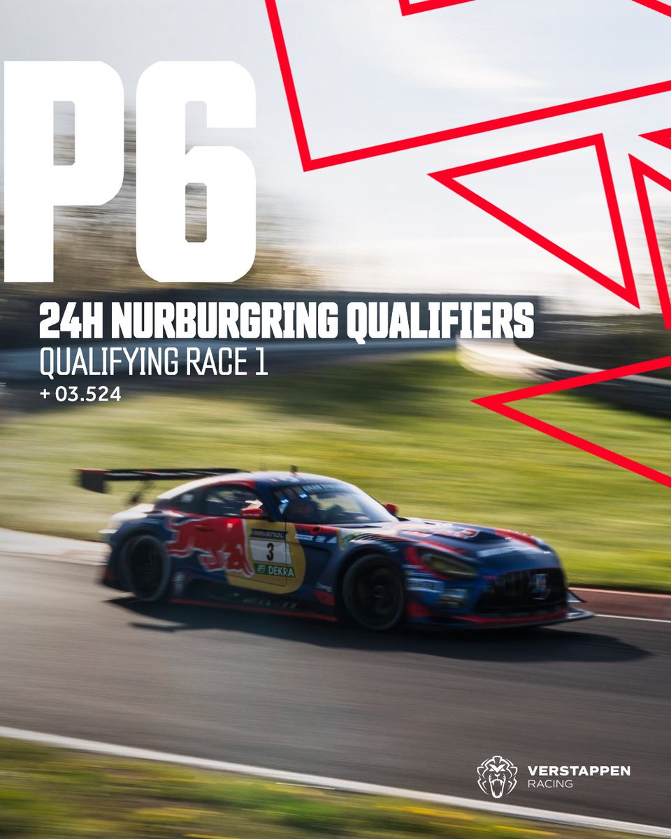 VerstappenCOM's tweet image. P6 in Qualifying for Race 1 at the 24h Nürburgring Qualifiers. Raced starts at 17:30 CEST, make sure to tune in on the @VerstappenSim watch-along on Twitch, going live at 17:00 CEST 🙌

#KeepPushing