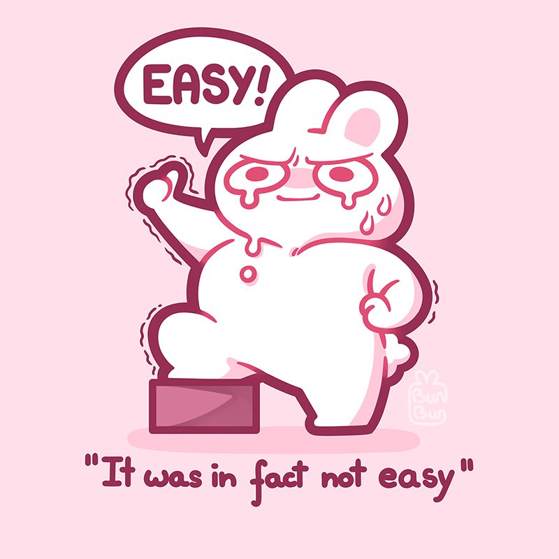 Overestimater of your own abilities 🧚✨

When you tell yourself the task is easy but it’s actually super hard and now you’re just trying to keep it together and pretend it wasn’t a big deal… 🗿