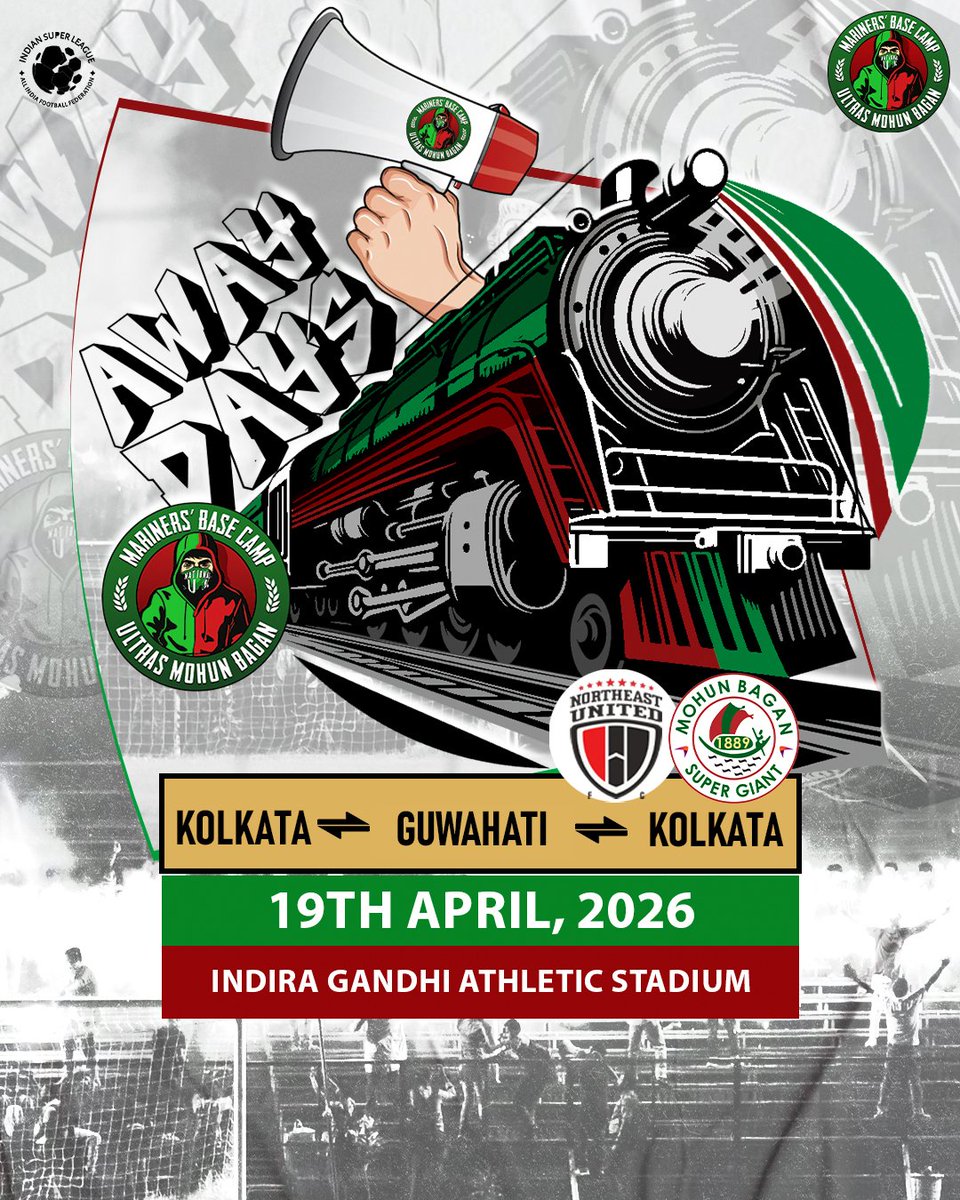 Mariners' Base Camp - Ultras Mohun Bagan tweet media