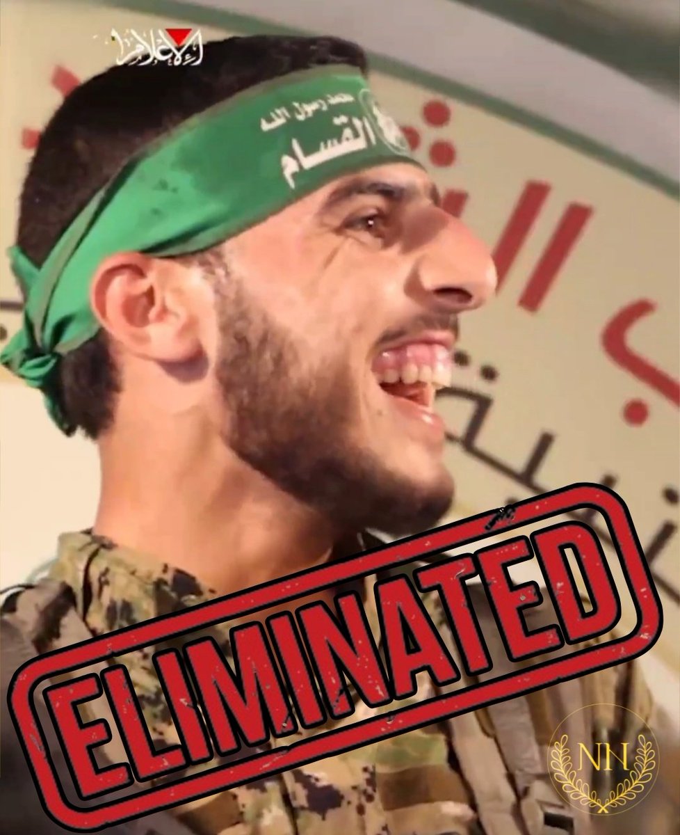 ELIMINATED ❌️

Hamas terrorist commander Ibrahim Farid al-Zaanin was permanently neutralized by the Israeli Defense Forces in the Gaza Strip.

ONE. BY. ONE. 💥