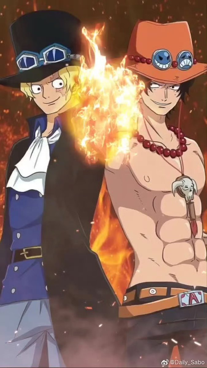 chaofone's tweet image. 为啥啊 你们只是站在一起我心情就会变好 好神奇吧😭😭😭
#saboace #ace #sabo