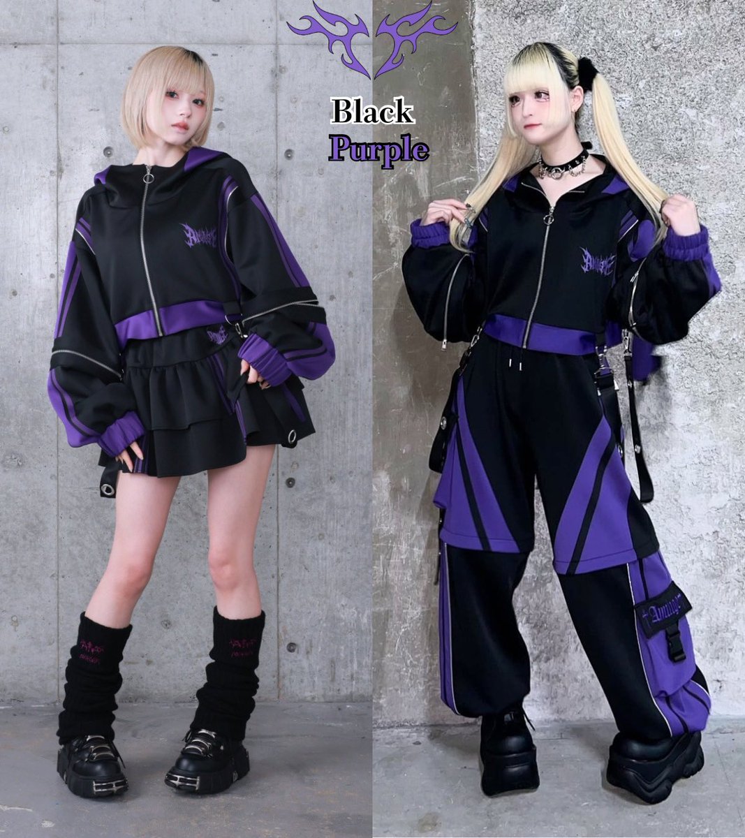 実は人気のジャージ、うさぎさんになれるバージョンもあるんです(՞ ܸ. .ܸ՞)"♡
フリルパンツで可愛くガーリー、ロングパンツで王道サブカル。着回しコーデたくさんあるよ♪みんなはどっち派？？

ここからチェックしてみてね🐰💕︎
a-am-studio.jp/collections/26…