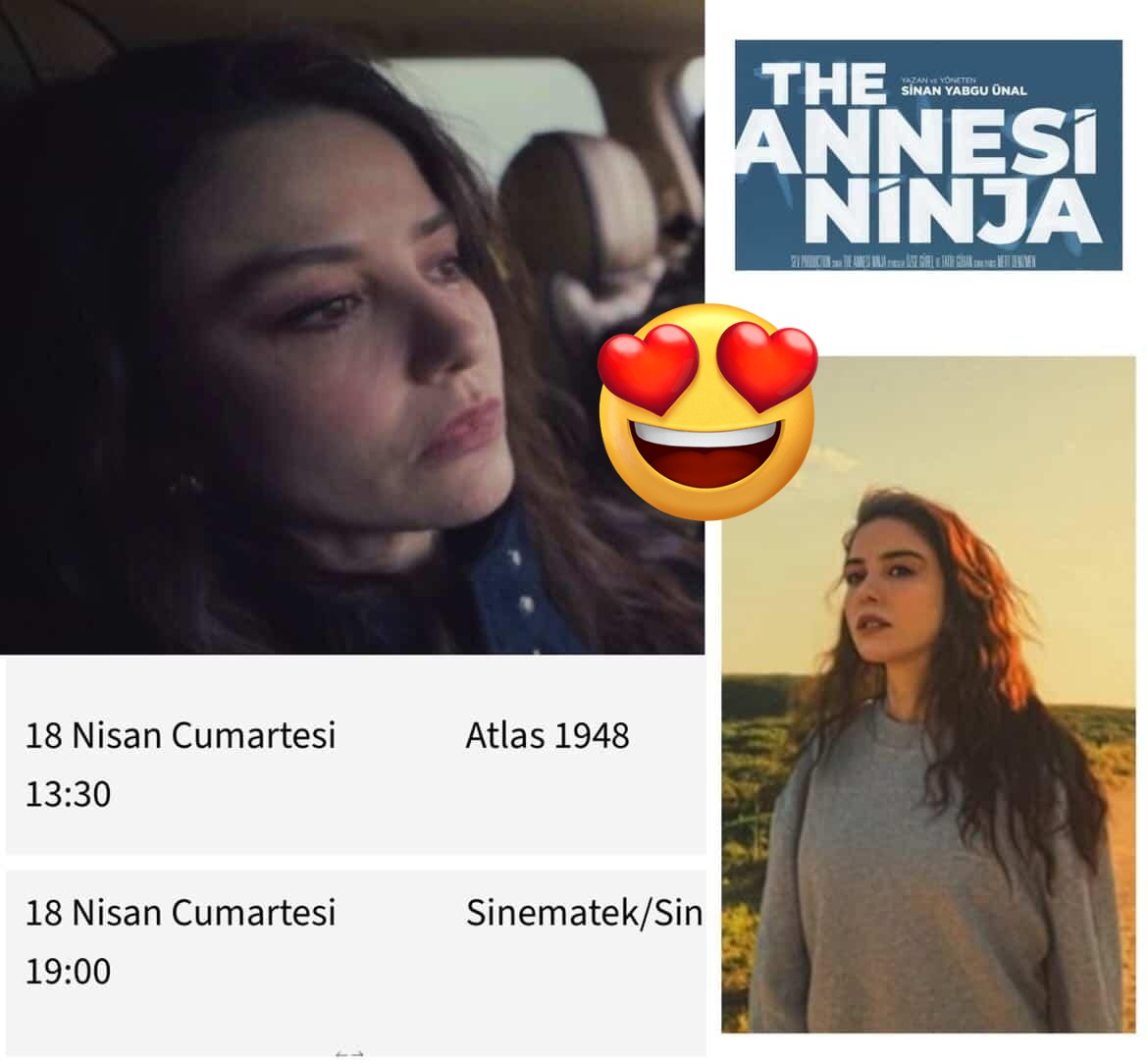 <a href="/Marimar_0077/">Marimar</a> Si, anch'io .. 
Sembra un'eternità che stiamo aspettando di ammirare i progetti realizzati della nostra #ÖzgeGürel 😍
ne ha molti ancora da scoprire e vorremmo accadesse prestissimo..
Oggi presenteranno #TheAnnesiNinja e poi spero che lo vedremo presto ..
🤩 non vedo l'ora 💥