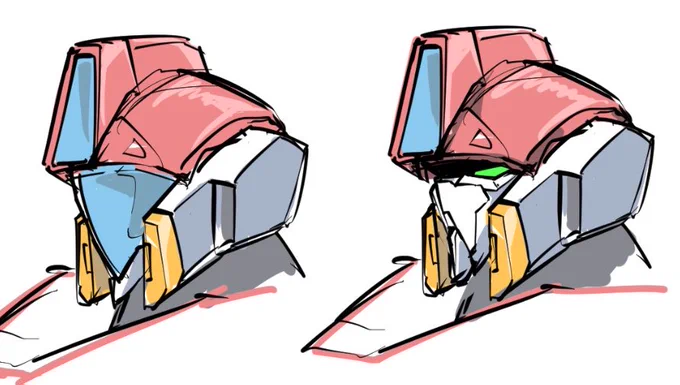 量産型Zガンダム君は、そのバイザーを外してみて欲しい気がする