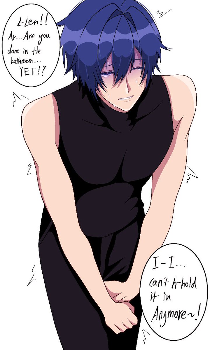 yunluoduo's tweet image. #kaito #vocaloid #vocaloidfanart #art #piss #omorashi