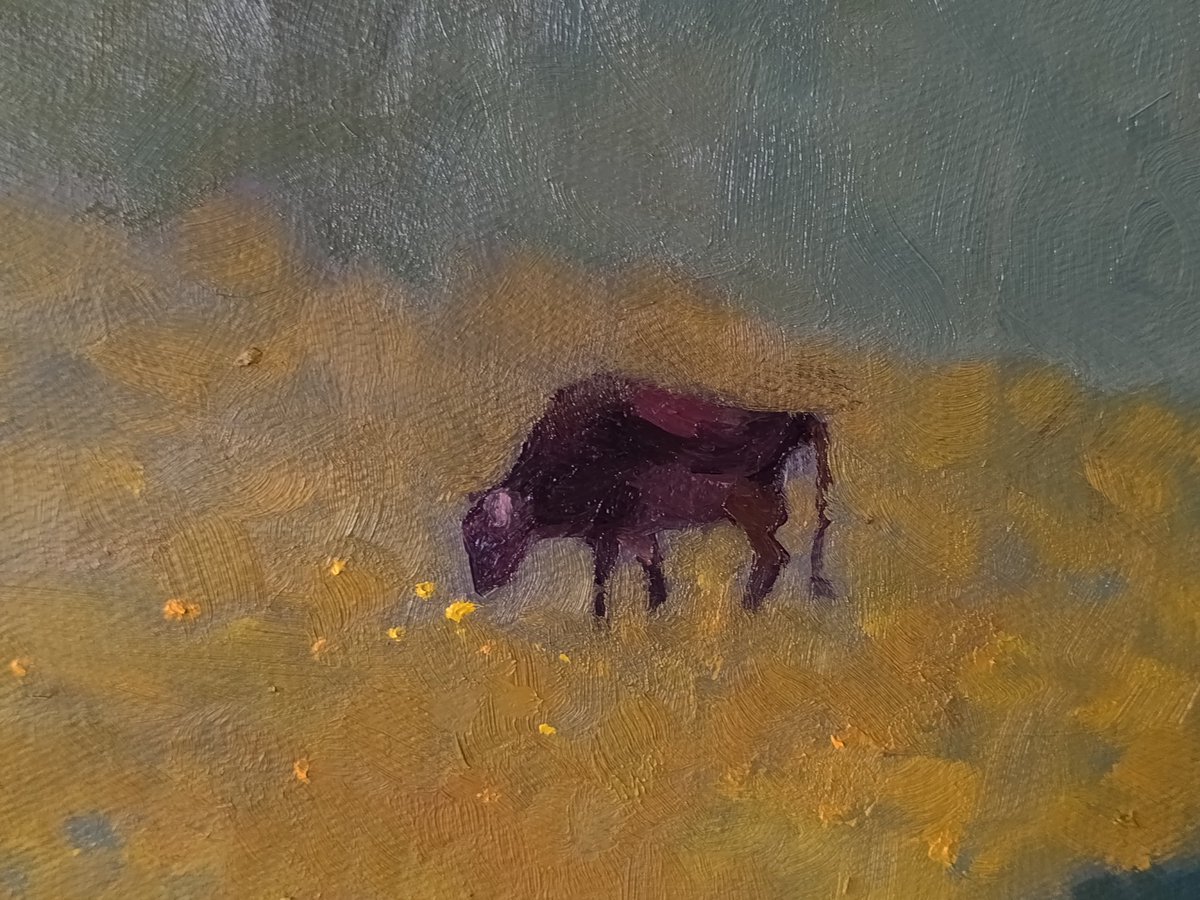 plitaa540's tweet image. Wip scenery and cow

Some painting from my study 
#paint #oil_paint