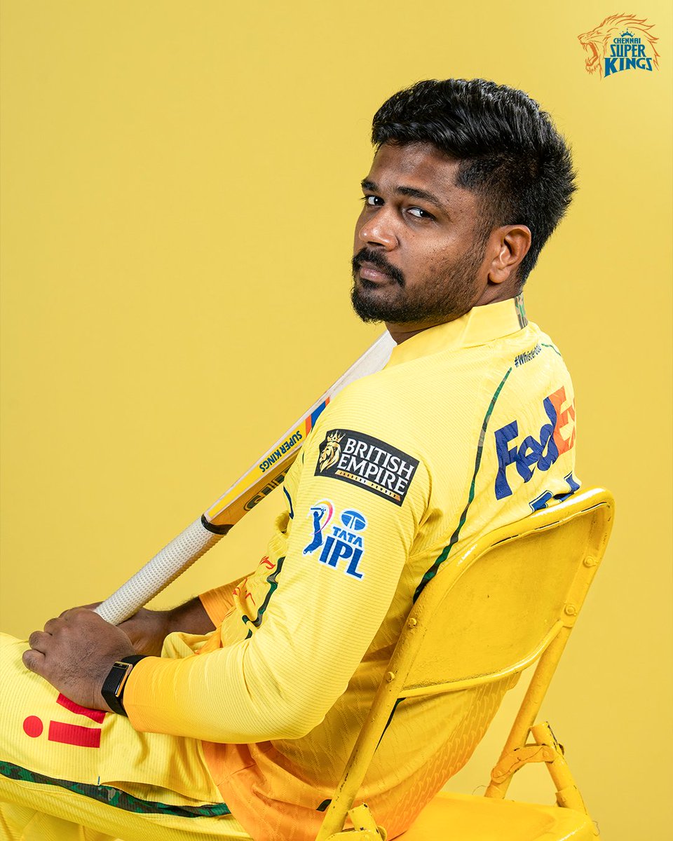 ChennaiIPL's tweet photo. Sharp as Sanju!⚡

#WhistlePodu #SRHvCSK https://t.co/Zy1vYOeGCR