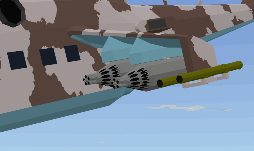 hijongparkAlt's tweet image. S-5 rocket for Hind. weak but spammy.

#flightsim #gamedev