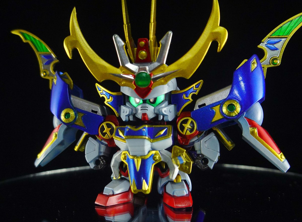nsxtyper861's tweet photo. 武神輝羅剛 天零頑駄無/全手工噴塗

#天零頑駄無​ #武神輝羅鋼​ #SDガンダム​ #BB戦士​ #輝羅鋼​  #鋼普拉​ #Gunpla​ #Bandai​ #模型塗裝​ #輝羅鋼極 https://t.co/cF9Pz5GM6i