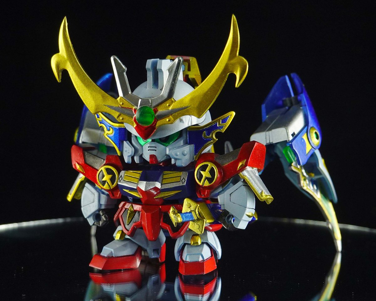 nsxtyper861's tweet photo. 武神輝羅剛 天零頑駄無/全手工噴塗

#天零頑駄無​ #武神輝羅鋼​ #SDガンダム​ #BB戦士​ #輝羅鋼​  #鋼普拉​ #Gunpla​ #Bandai​ #模型塗裝​ #輝羅鋼極 https://t.co/cF9Pz5GM6i