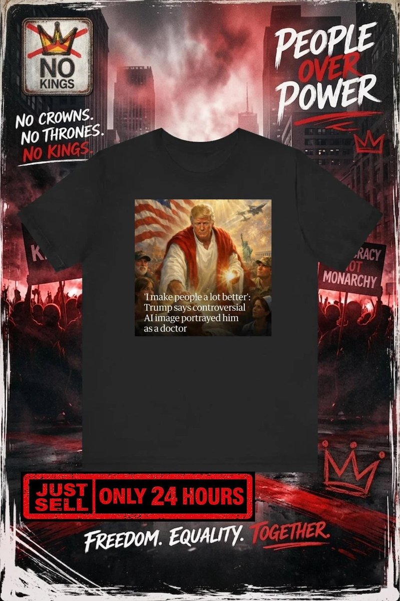 BestGamer276341's tweet image. “I made people a lot better” — Trump says it, we print it 🇺🇸🔥
Get the shirt: nokingstrump.com/product/i-made…

#Trump #MAGA #PoliticalMerch #Viral
