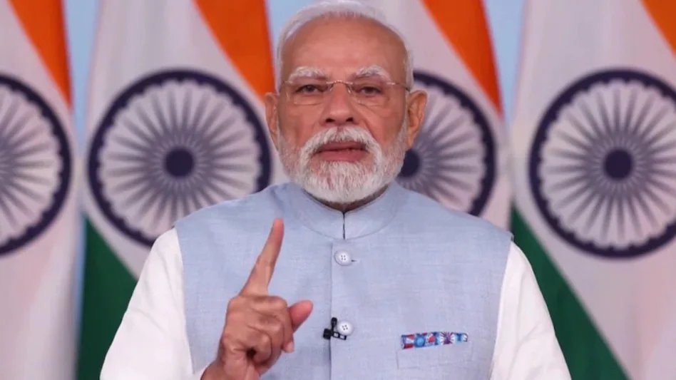 aajtak's tweet image. PM मोदी आज रात देश को करेंगे संबोधित, महिला आरक्षण पर कर सकते हैं बात महिला आरक्षण बिल फेल होने के बाद प्रधानमंत्री नरेंद्र मोदी आज राष्ट्र को संबोधित करेंगे. इससे पहले उन्होंने विपक्ष पर महिलाओं के खिलाफ काम करने का आरोप लगाया है.

पूरी खबर  intdy.in/6hmlof

#PMModi