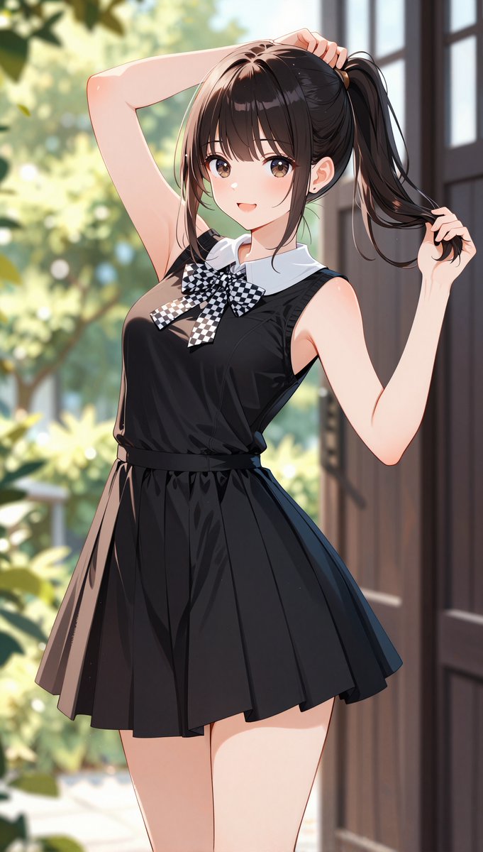 AIしてるよポニーテール こんにちは。参加させてください。