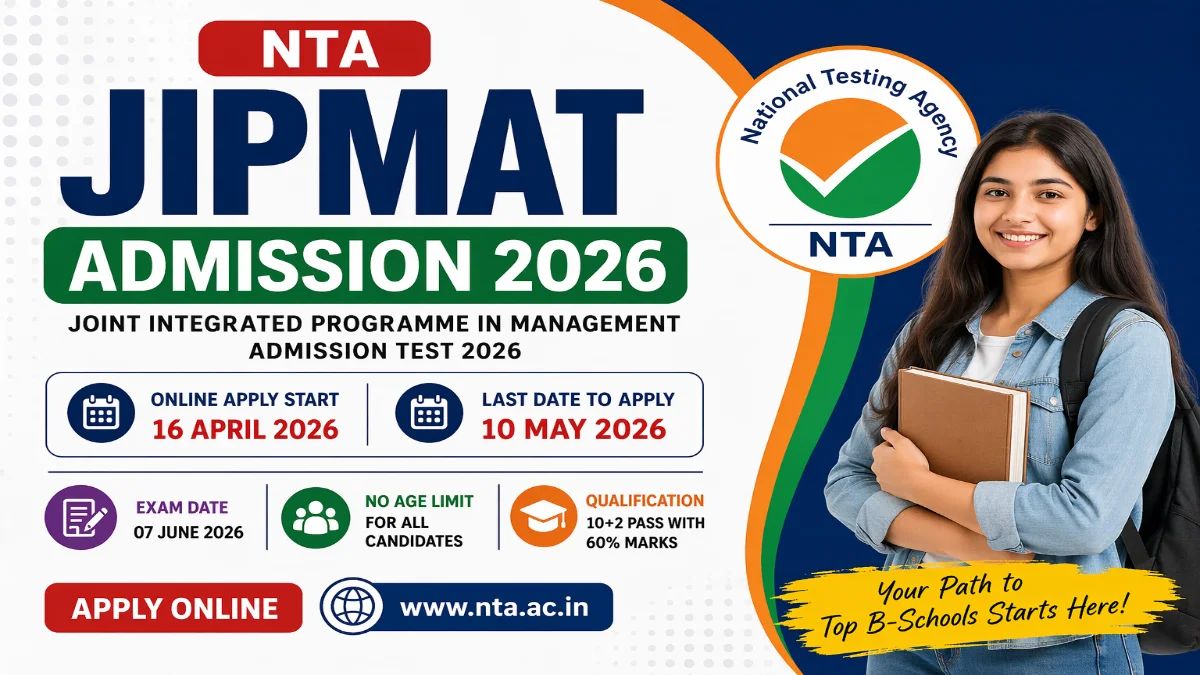 Sarkari_Result1's tweet image. #NTA #JIPMAT Admission Online Form 2026🔥🔥
@Sarkari_Result1 #SarkariResult

Click Below Link To Apply👇
sarkariresult.app/nta-jipmat-adm…