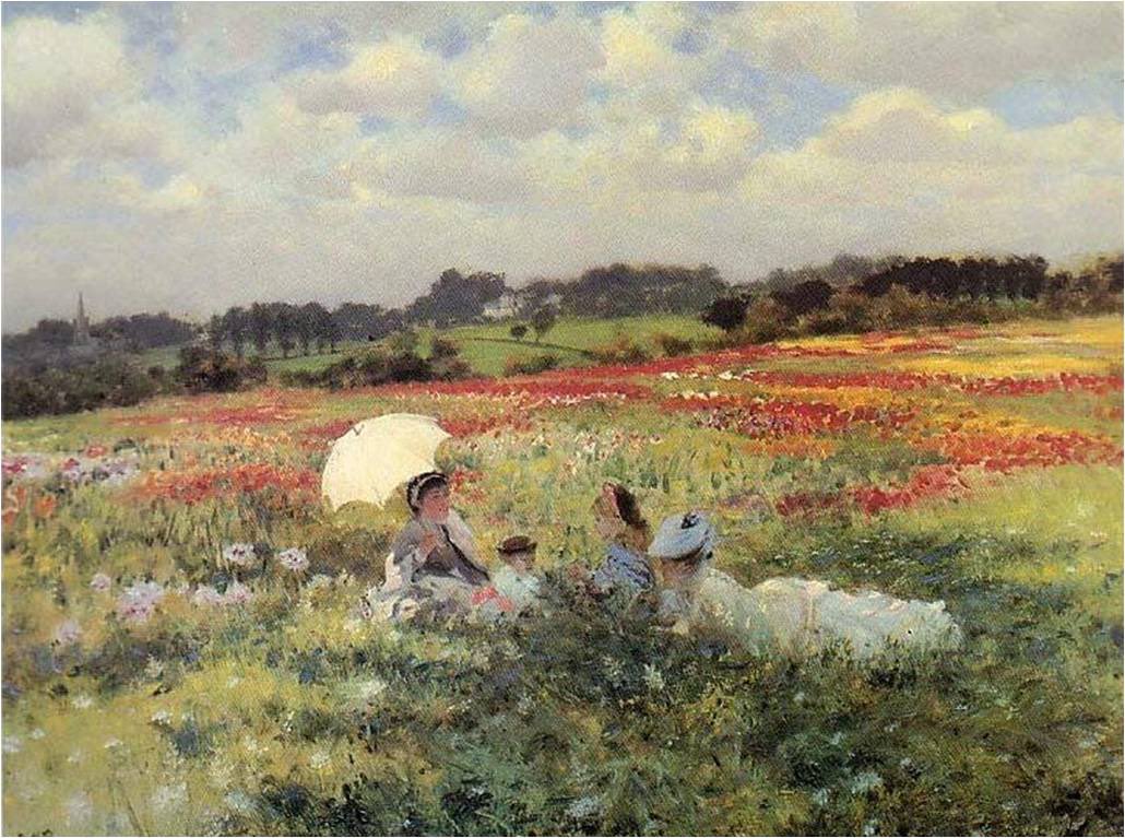 AlessandroForn6's tweet image. Giuseppe De NITTIS, "PAPAVERI" 1880 #art #panting #artist #iloveart #DeNittis