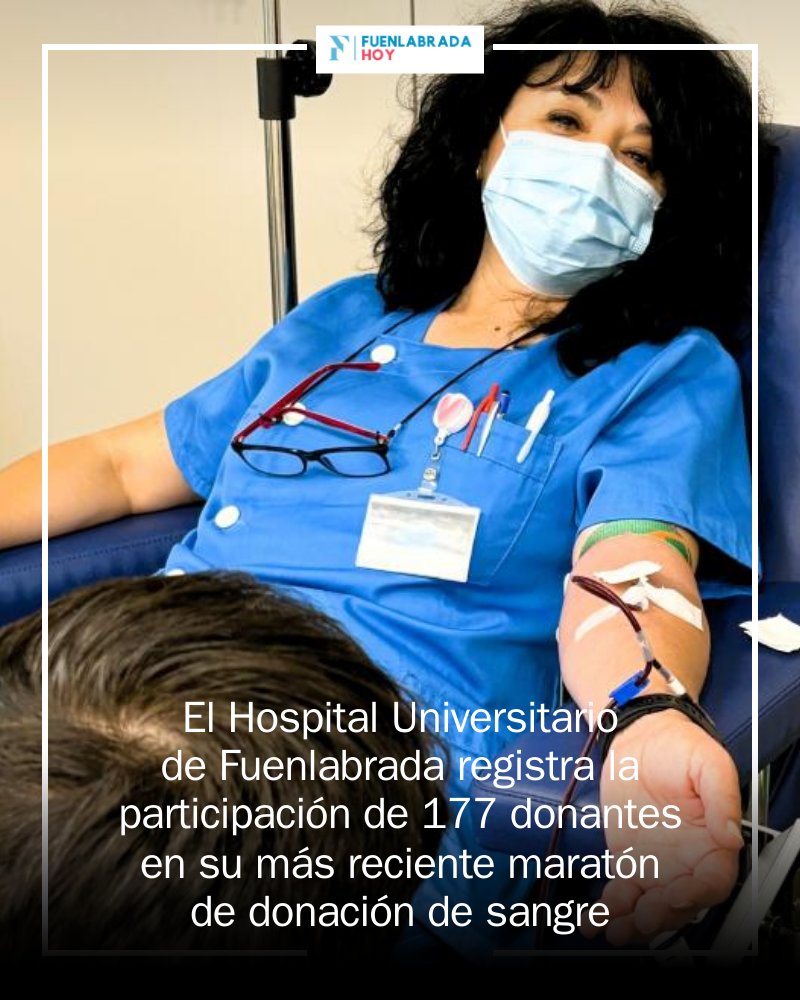 FuenlabradaEdOn's tweet image. 💉✨ El Hospital Universitario de Fuenlabrada celebró un exitoso maratón de donación de sangre con 177 donantes. ¡Juntos logramos 161 donaciones! Tu ayuda es vital para salvar vidas. 🩸 #DonaciónDeSangre #Fuenlabrada #VidaSave mrf.lu/HLFF
