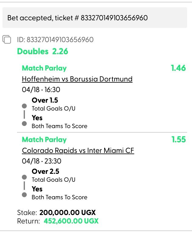 Only if you are on MeilinBet

dailyodd2.meilin.ug/register.html