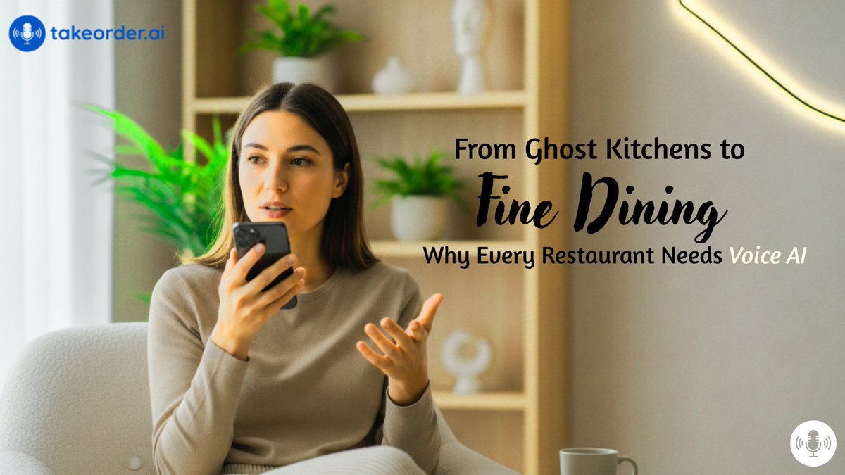 takeorder_ai's tweet image. From ghost kitchens to fine dining, one thing stays constant: speed, accuracy, and great service.

Voice AI makes it happen. 🚀

See why every restaurant needs it:
takeorder.ai/from-ghost-kit…

#takeorderai #RestaurantTech #VoiceAI #hospitality #foodtechnology
