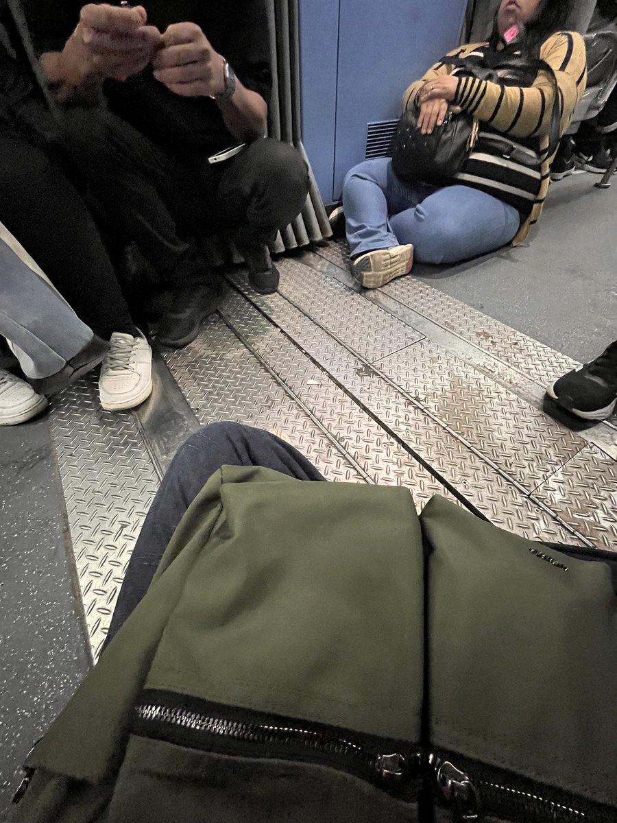 seis de la mañana.
cortandose las uñas EN EL TREN.
la gente no sabe convivir en sociedad.