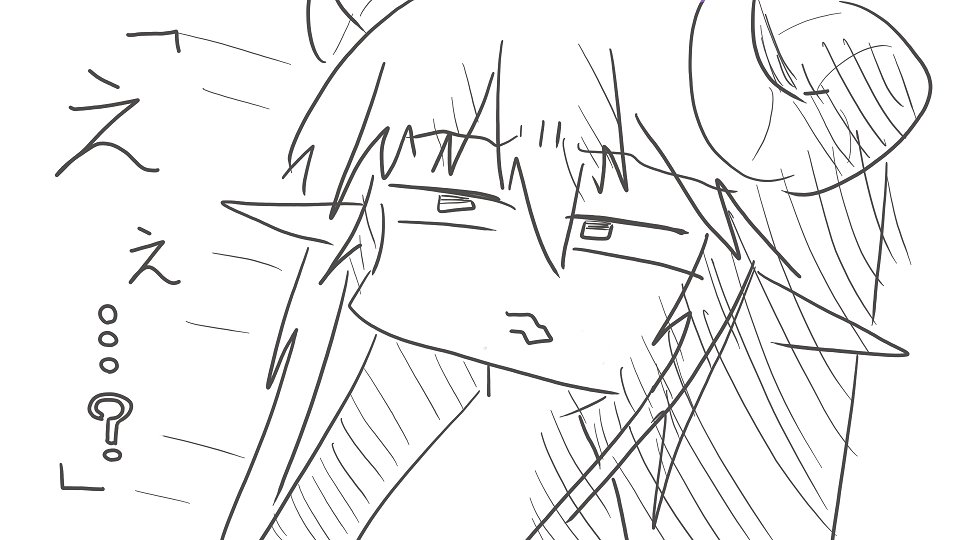 RedBlob_Dev's tweet photo. がんばって動画作成中。
動画に使う絵を描いたりしてます。
これは本人確認と予約の名前が違うと言われ困惑する私。 https://t.co/vGdKv2UZqe
