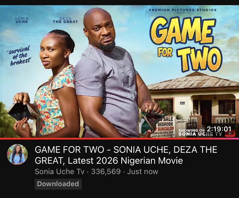its_roqee's tweet photo. This is a good watch 😍@soniauche25
I wasn’t familiar with your games .
Weldone mama🤭❤️#GameforTwo https://t.co/WMJGVJbgT4