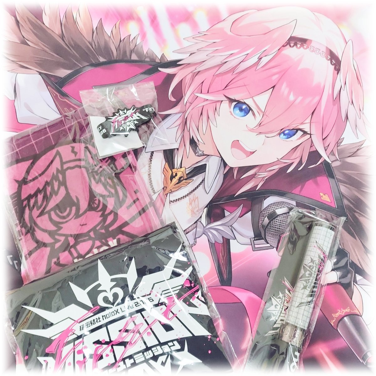 fuwa___dayo's tweet photo. ルイ姉～❕ライブグッズ届いたよ➰💌
タオル爆ビジュで神₍ᐡ ɞ̴̶̷ ̫ ᴗ̤ ᐡ₎ ᯤ 💞
だいすきなルイ姉のおうた生で聴くのほんとにたのしみ(ᐡ ̥_  ̫ _ ̥ᐡ)🎵
初現地全力でたのしむぞ～ദ്ദിᐢ𓈒᎔  ̫᎔ᐢ₎♡♡♡
♡ #ルイ姉みてみて
♡ #鷹嶺ルイ https://t.co/uVuLPuLOts