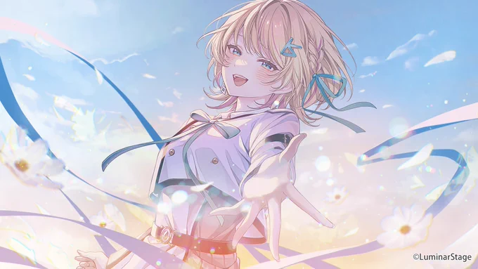 ルミステ所属・一色イズ様の「花の塔」MVイラストを担当させていただきました! デビュー半年記念、誠におめでとうございます! よろしくお願いいたします!