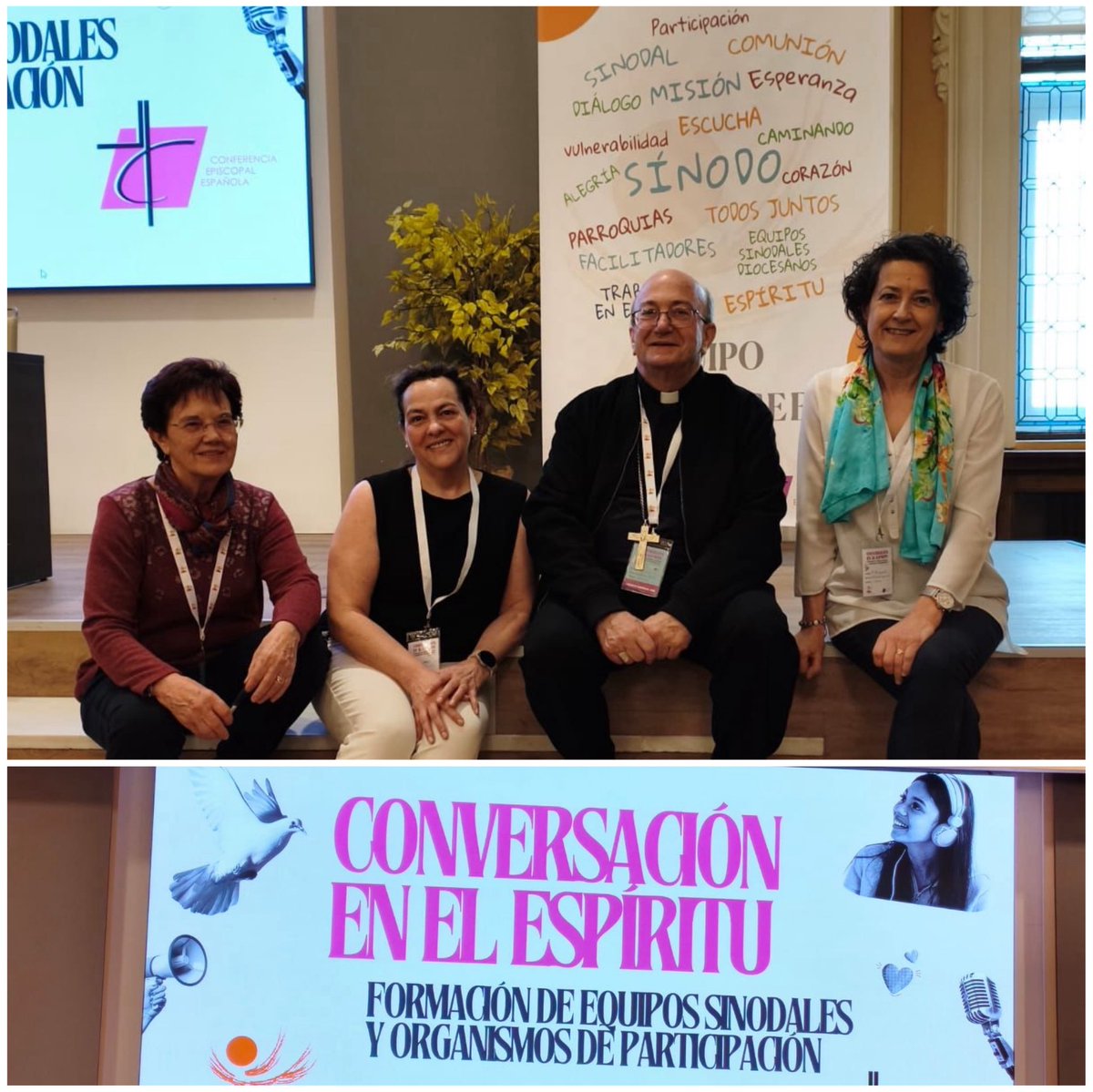 IglesiaEnLeon's tweet image. ℹ️ Una representación de nuestro Equipo Sinodal Diocesano participa en Madrid en el 🫂 #encuentro 'Conversación en el Espíritu' que tiene por objetivo la 📚 #formación de Equipos Sinodales y organismos de participación.