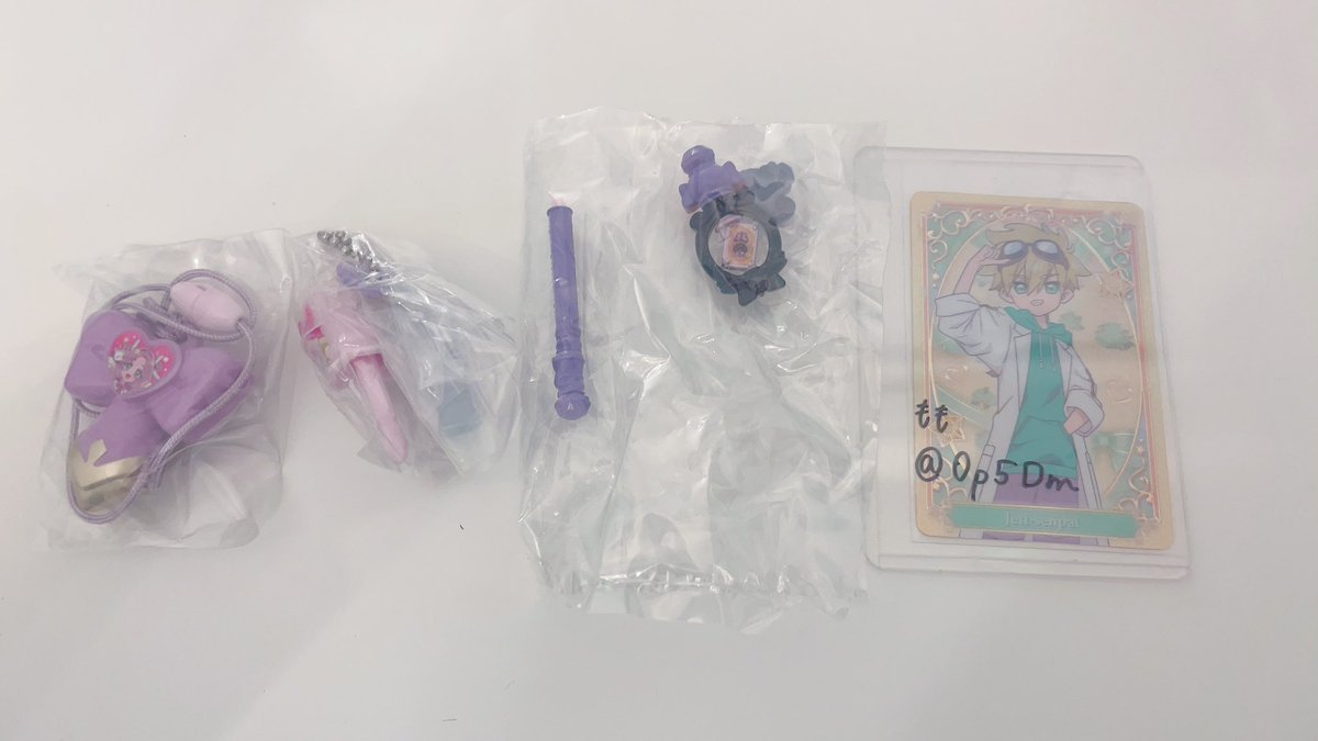 Op5Dm's tweet photo. 名探偵プリキュア なりきりプリキュア2  ガチャ ガシャ 一番くじ 譲渡

譲)ネックレス ティアアルカナロット プリキットグロス アンサー
求)プリキットボイスメモ

郵送希望📮 おまとめの方優先
お気軽にお声がけください！！ https://t.co/Qw48acYP7w