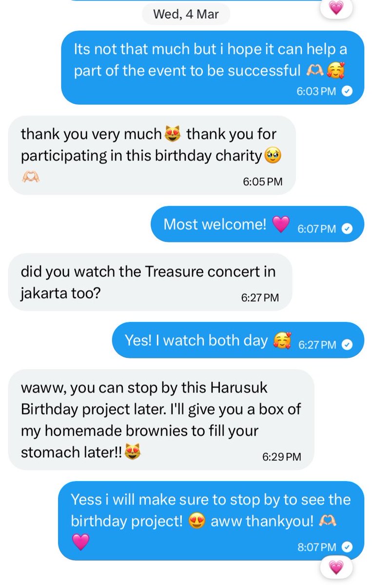 idk but its hurt me so much i agree to become part of sponsorship sincerely dengan niat mau berbagi sesama teume utk birthday harusuk malah kamu guna uang nya buat diri kamu? aku senang ada yg bikin project keduanya sekaligus tapi malah turn out kayak gini ☺️ speechless 🙃💔