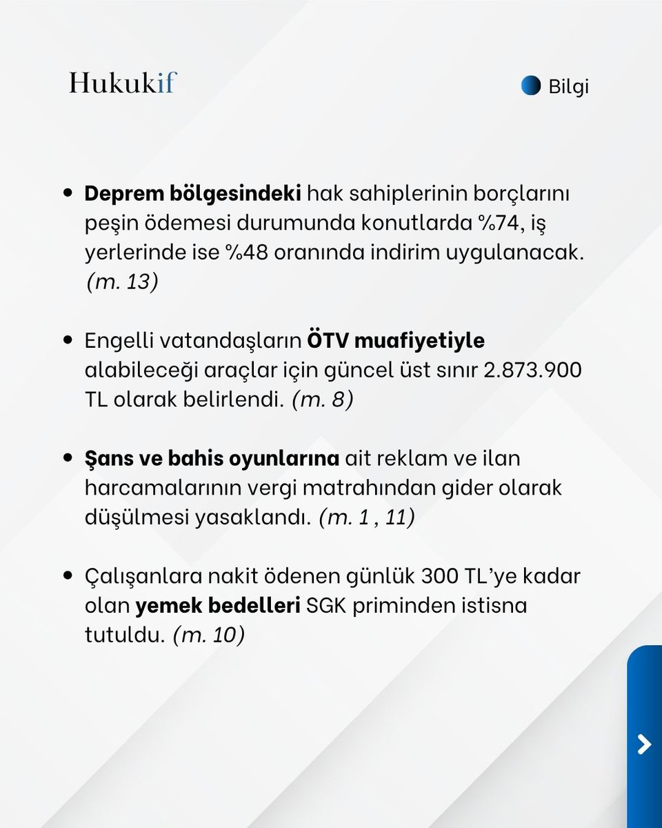 hukukif's tweet photo. 7577 sayılı kanunla getirilen bazı düzenlemeler https://t.co/ajDqCexP1e