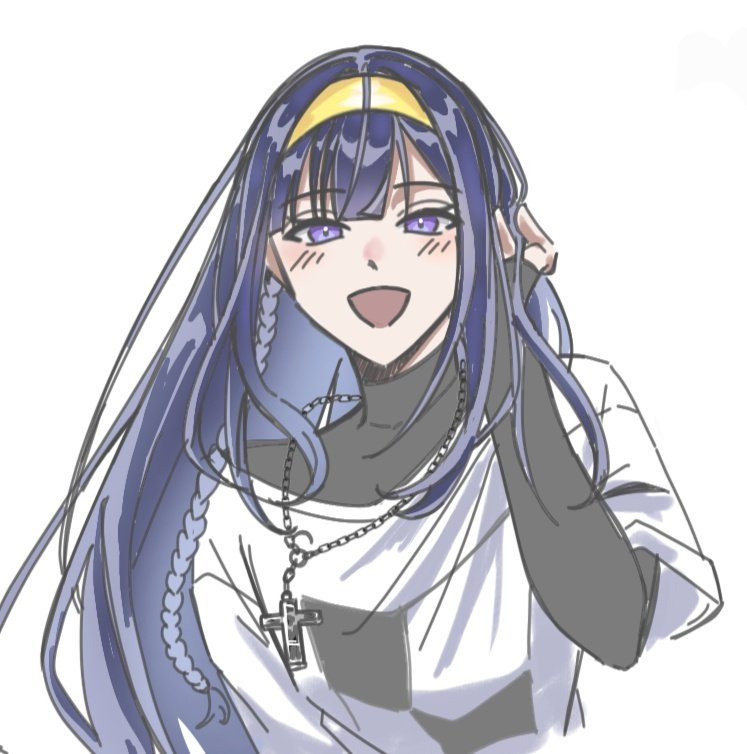 arare_025's tweet image. 塗り方模索中
 #イラスト  #創作  #oc