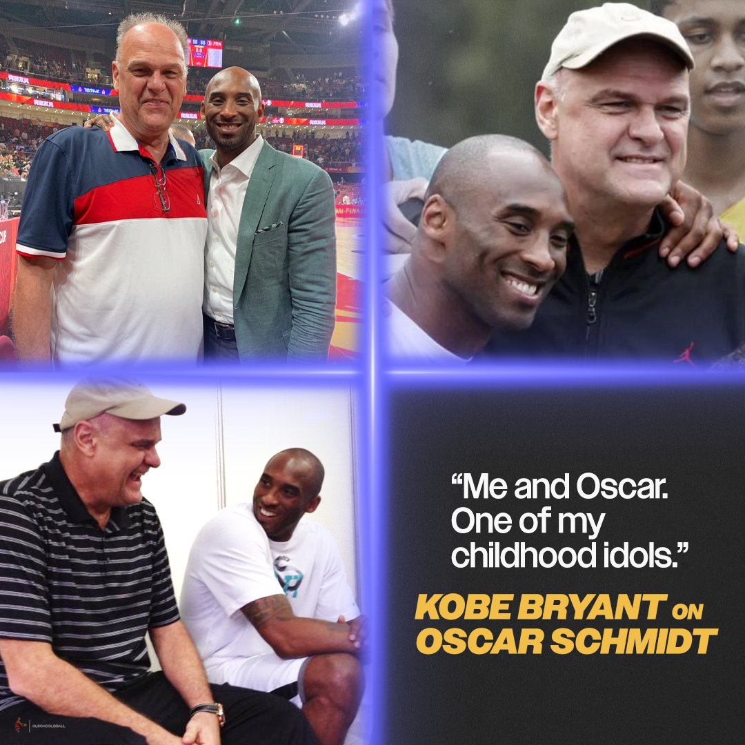 butacondelgarci's tweet image. La eternidad se llena de dioses del basket. "Bienvenido, Óscar".
#KobeBryant #ÓscarSchmidt