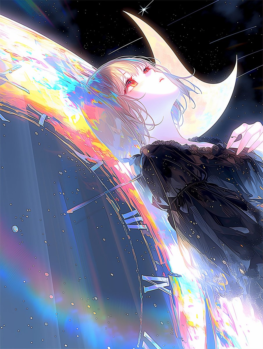 mag_tukami's tweet image. 時に堕ちるは寿命。
 #AIイラスト    #AIart   #フリーイラスト