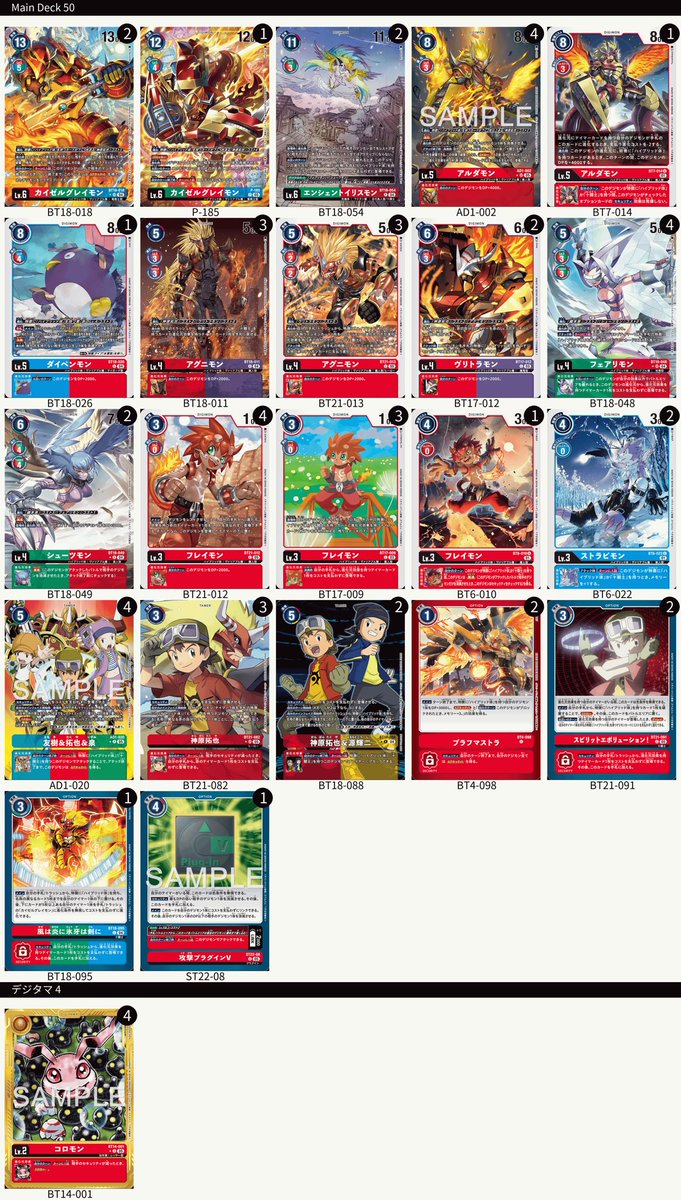 s_eishirou's tweet photo. Ultimate Cup 2026 @ @Agorahobby, 18 April 2026

Deck: 🌪️🔥❄️🗡️

R1: Medusamon ⭕️
R2: Alter-S ⭕️
R3: Vortexdramon ⭕️
R4: Medusamon ⭕️
R5: Magneticdramon ❌
R6: Millenniummon ❌

Top 8:
R1: Millenniummon ❌

Deck got tired towards the end ggs

#デジカ #デジモンカード #デジモン https://t.co/GGLOmA9qxz