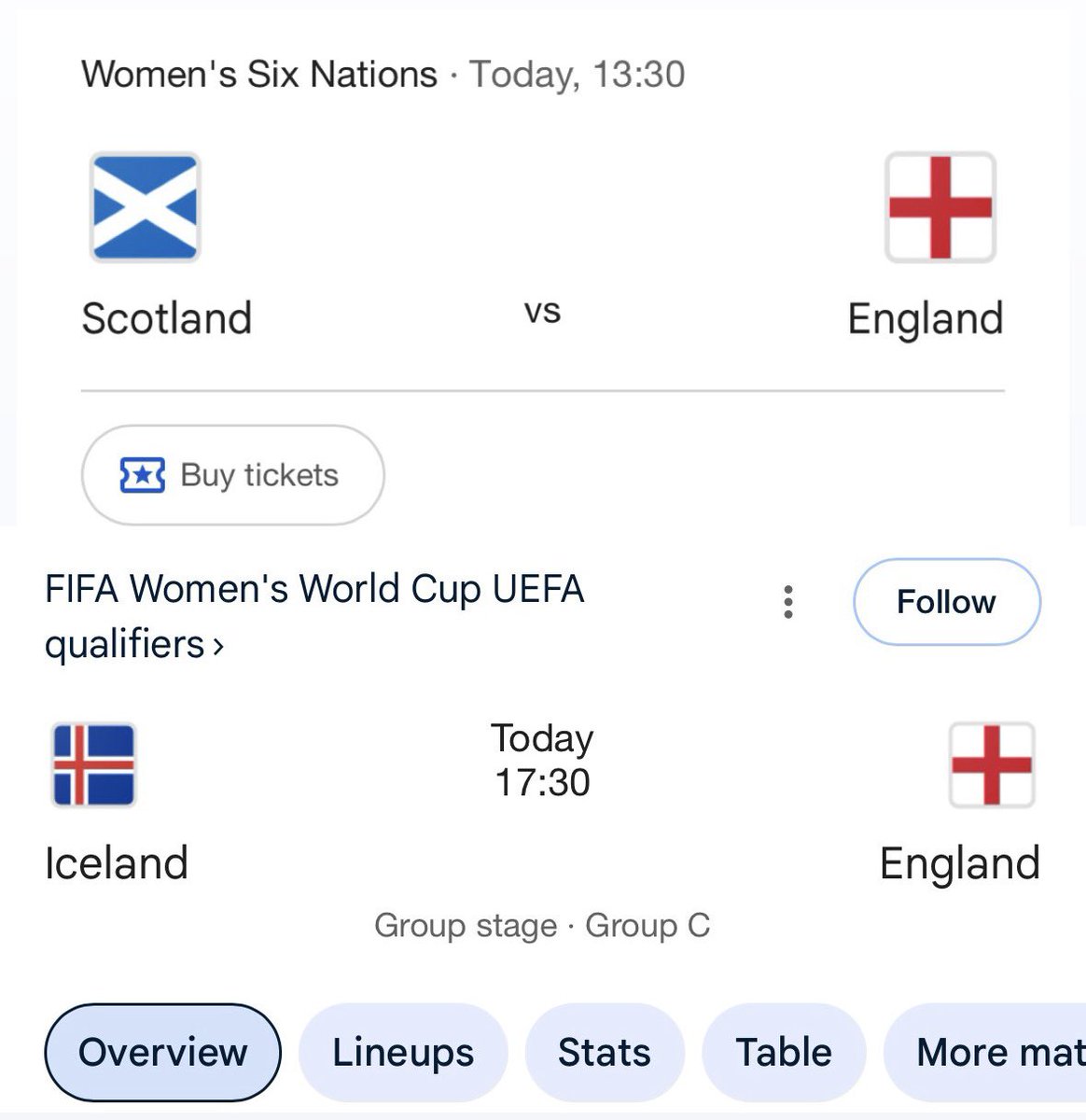 Life as a a women's sports fan is 🥰
<a href="/RedRosesRugby/">Red Roses</a> <a href="/Lionesses/">Lionesses</a> #w6n #wwc