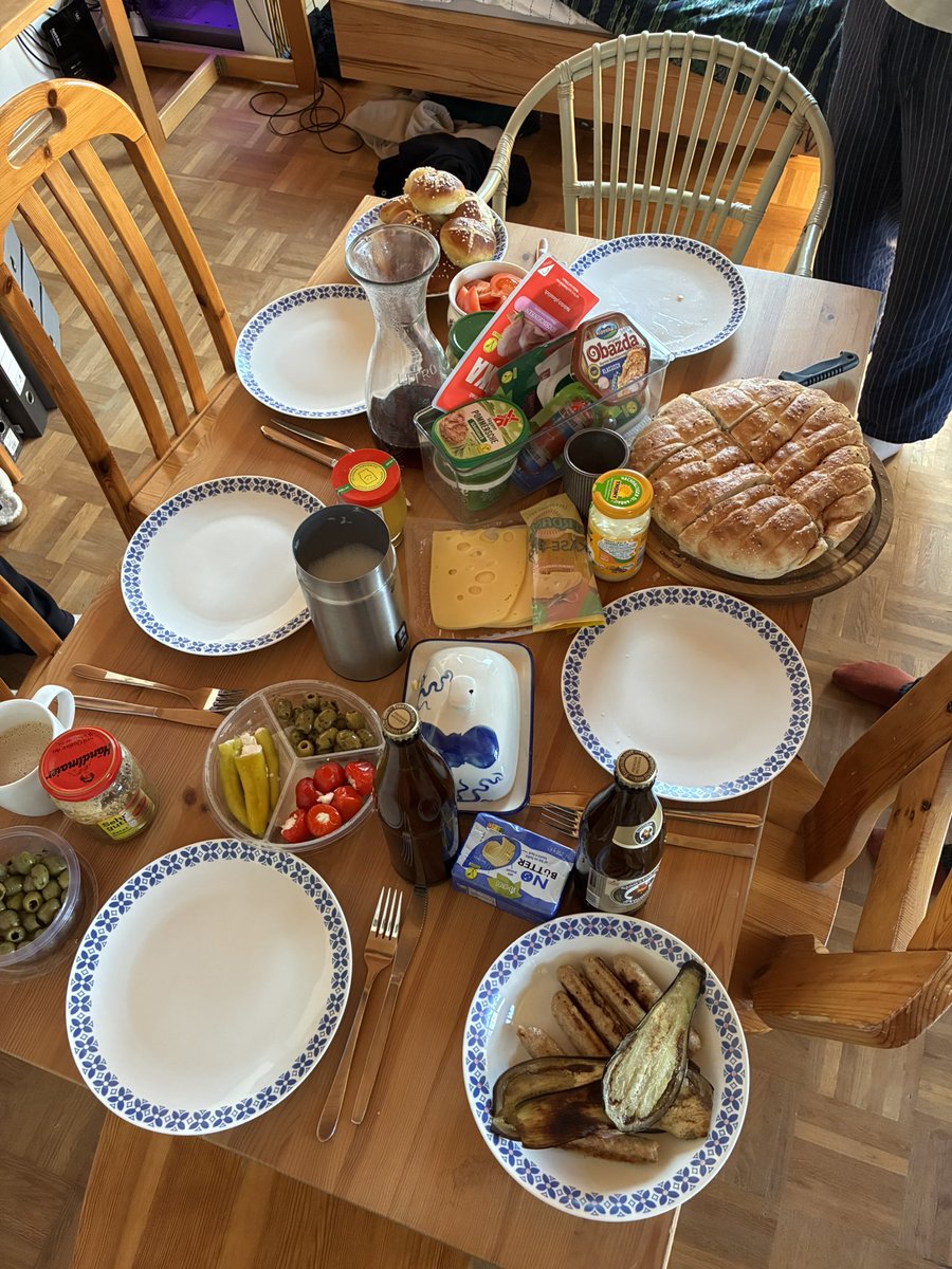 Another immaculate breakfast, this time Bavaria-style