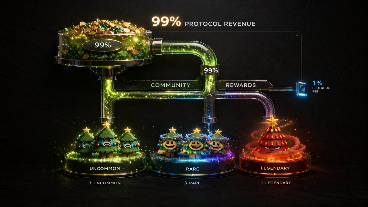 TreeFiApp's tweet photo. Imagine an ecosystem where every transaction feeds the roots of the community. 🌍✨

Our Global Hybrid Pools act as the heart of TreeFi, pumping 99% of total protocol revenue back into your trees. From the smallest Uncommon to the Legendary Elders, everyone gets their slice of the sunlight. ☀️

Grow your forest. Secure the pool. 
#Web3Gaming #Solarpunk #TreeFi #NFTs