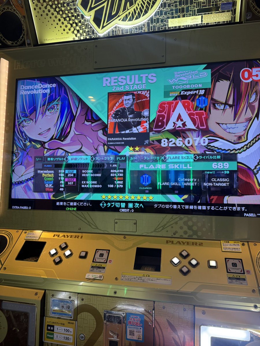 toooboon's tweet photo. パラレボ激フレアでいけた👍
360鬼久しぶりです笑 https://t.co/8U2I4MCNlG