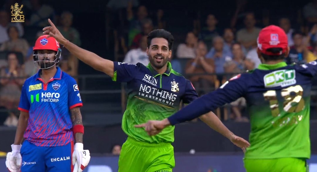 Accept or Die BHUVIGOD>>>>>

3 Wickets in 2 Overs with economy 4.5 in Powerplay 🙇‍♂️💥