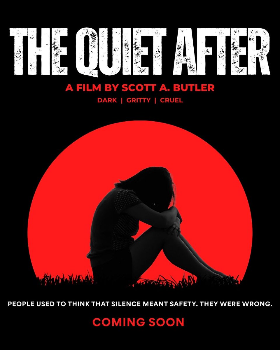 Scott_A_Butler's tweet image. 🖤 THE QUIET AFTER 🖤

"Silence was her shield and her weakness. The world might stalk her unseen, unheard, but it also wrapped her in an unbroken calm that others had once found unbearable."

🌑 Dark &amp;amp; Gritty
👪 Found Family
😡 Protective feminine rage

#PosterPit #W #A #T #PO