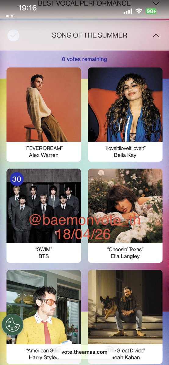 BAEMON VOTE TH tweet media