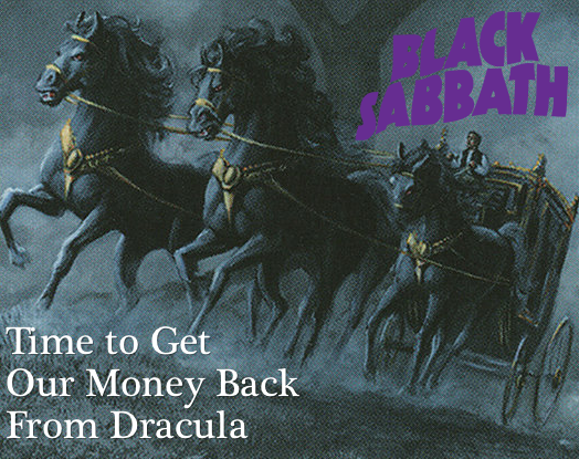 revenantkioku's tweet photo. Turning Reserved List card art into album covers until Wizards abolishes the Reserved List. #MTGReservedList
Day 27: Black Carriage by David A. Cherry
Album: Black Sabbath - Time to Get Our Money Back From Dracula https://t.co/oVqSjFyDLD