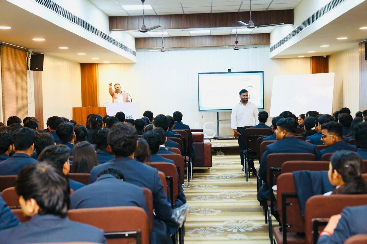 GNIOTCollege's tweet image. Expert session at GIMS on tax compliance led by Amrit Ranjan covering assessment enforcement and appeals enhancing financial knowledge and professional readiness
 #GIMS #TaxCompliance #FinanceEducation #ProfessionalGrowth #LearningAndDevelopment