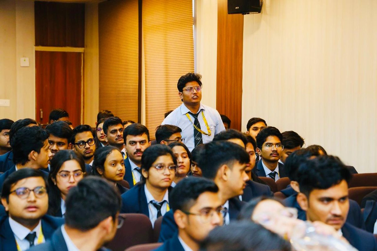 GNIOTCollege's tweet image. Expert session at GIMS on tax compliance led by Amrit Ranjan covering assessment enforcement and appeals enhancing financial knowledge and professional readiness
 #GIMS #TaxCompliance #FinanceEducation #ProfessionalGrowth #LearningAndDevelopment
