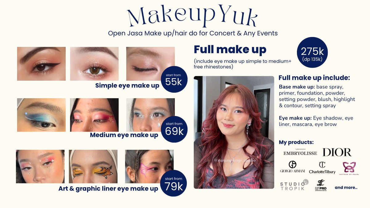 Jasa eye full makeup konser WOODZ ONE OK ROCK tweet media
