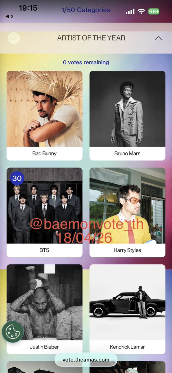 BAEMON VOTE TH tweet media
