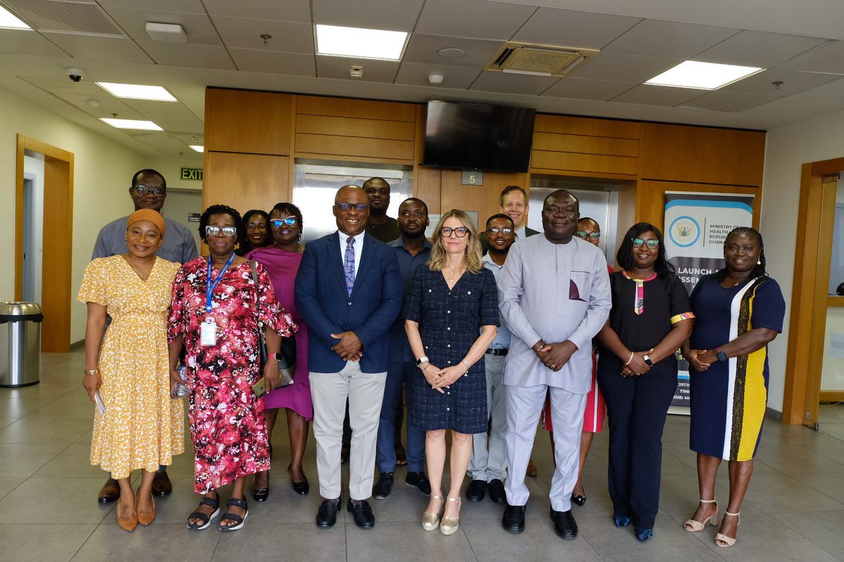 WHOGhana's tweet photo. As part of the @WHO GCM mission, a courtesy call was paid to @mohgovgh.

Over the week, the team engaged national stakeholders to identify gaps and opportunities to strengthen collaboration across sectors and enhance implementation of #NCD policies. https://t.co/teMgekf0LE