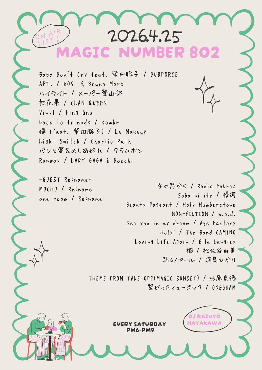 FM802 MAGIC NUMBER 802 tweet media